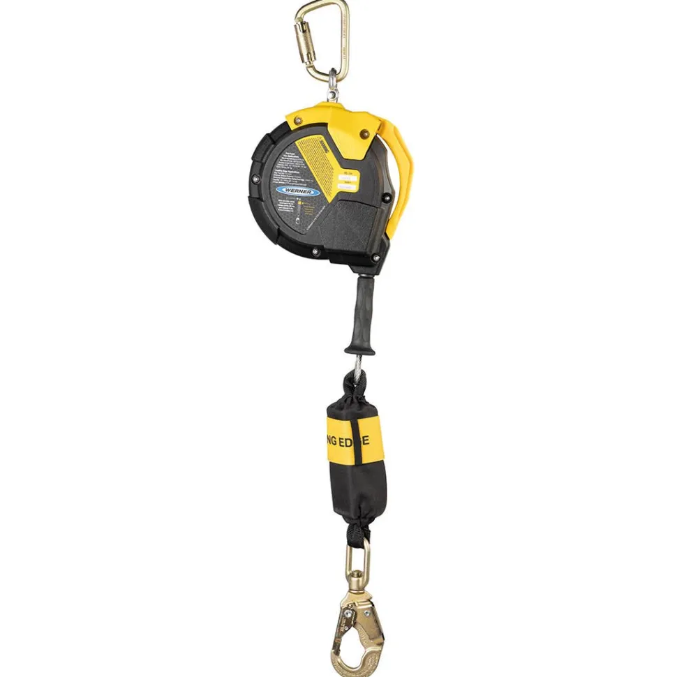 Werner Max Patrol 30' Cable Self-Retracting Galvanized Steel Leading Edge Class 2 SRL R410030LE