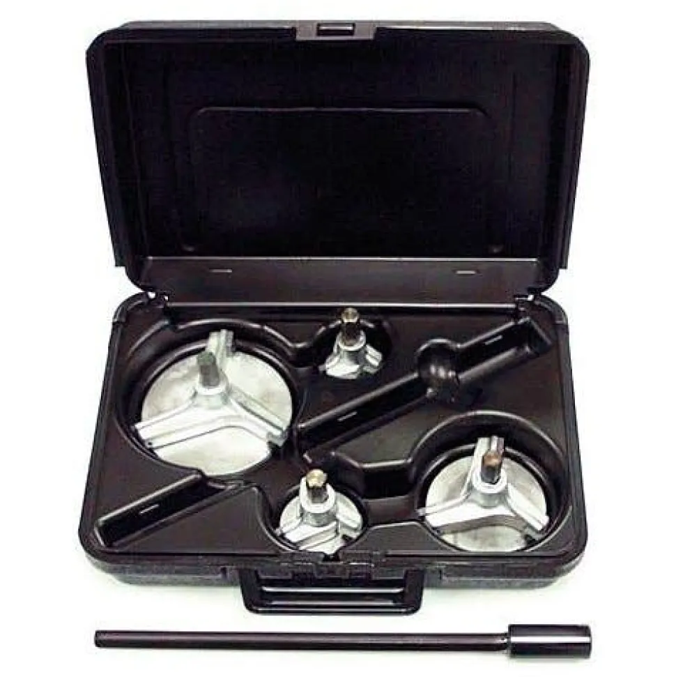 Wheeler-Rex Pipe Hog PVC/ABS Fitting Reamer (1.5-4") Kit 016010