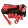 Wiha 10 Piece Insulated Socket Set 3/8" Drive - Metric 31590