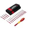 Wiha 19 Piece Insulated Softfinish Slimline Blade Set 28398