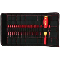 Wiha 19 Piece Insulated Softfinish Slimline Blade Set 28398