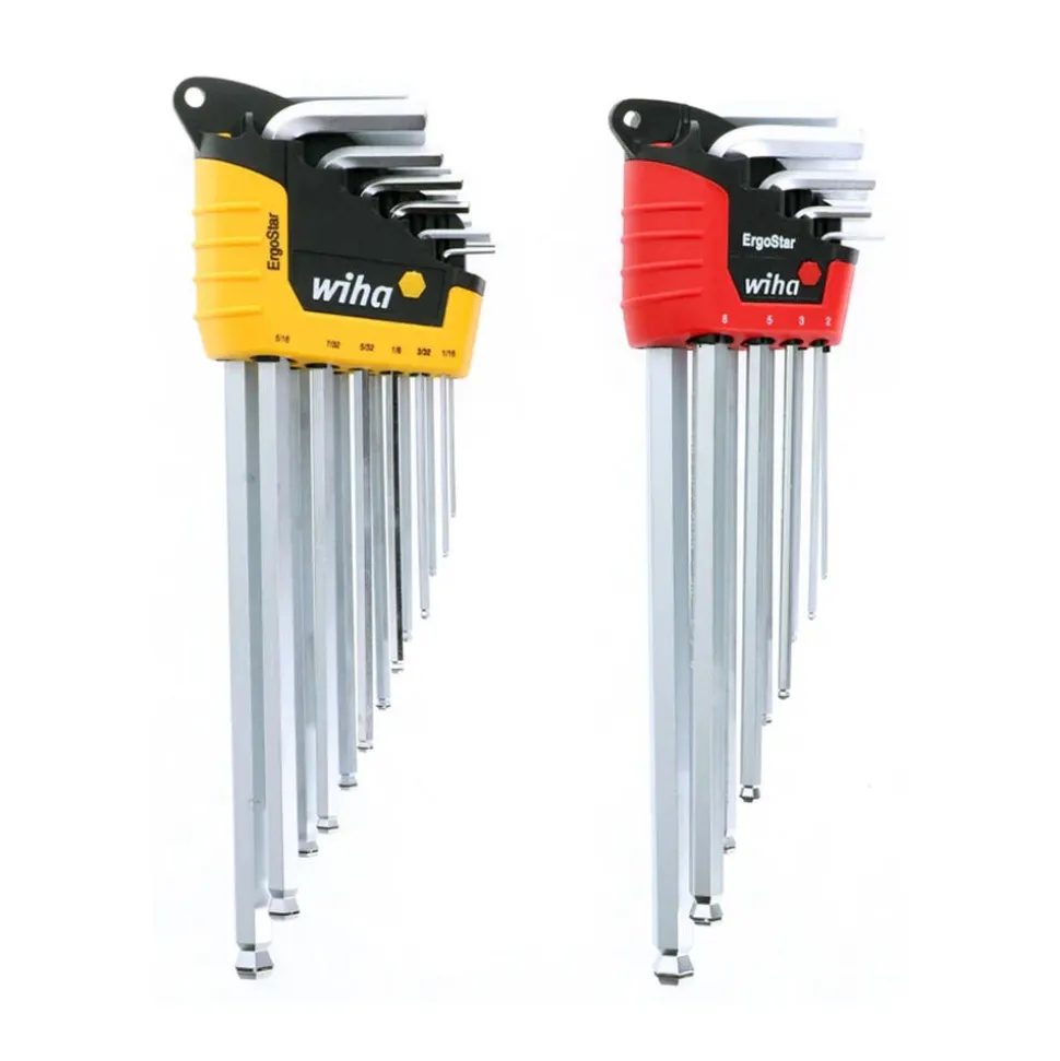 Wiha Tools USA 22 Piece MagicRing Ball End Hex L-Key Set 66992