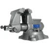 Wilton Mechanics Pro Vise 5-1/2" Jaw Width; 5" Jaw Opening; 360 deg. Swivel Base 28811