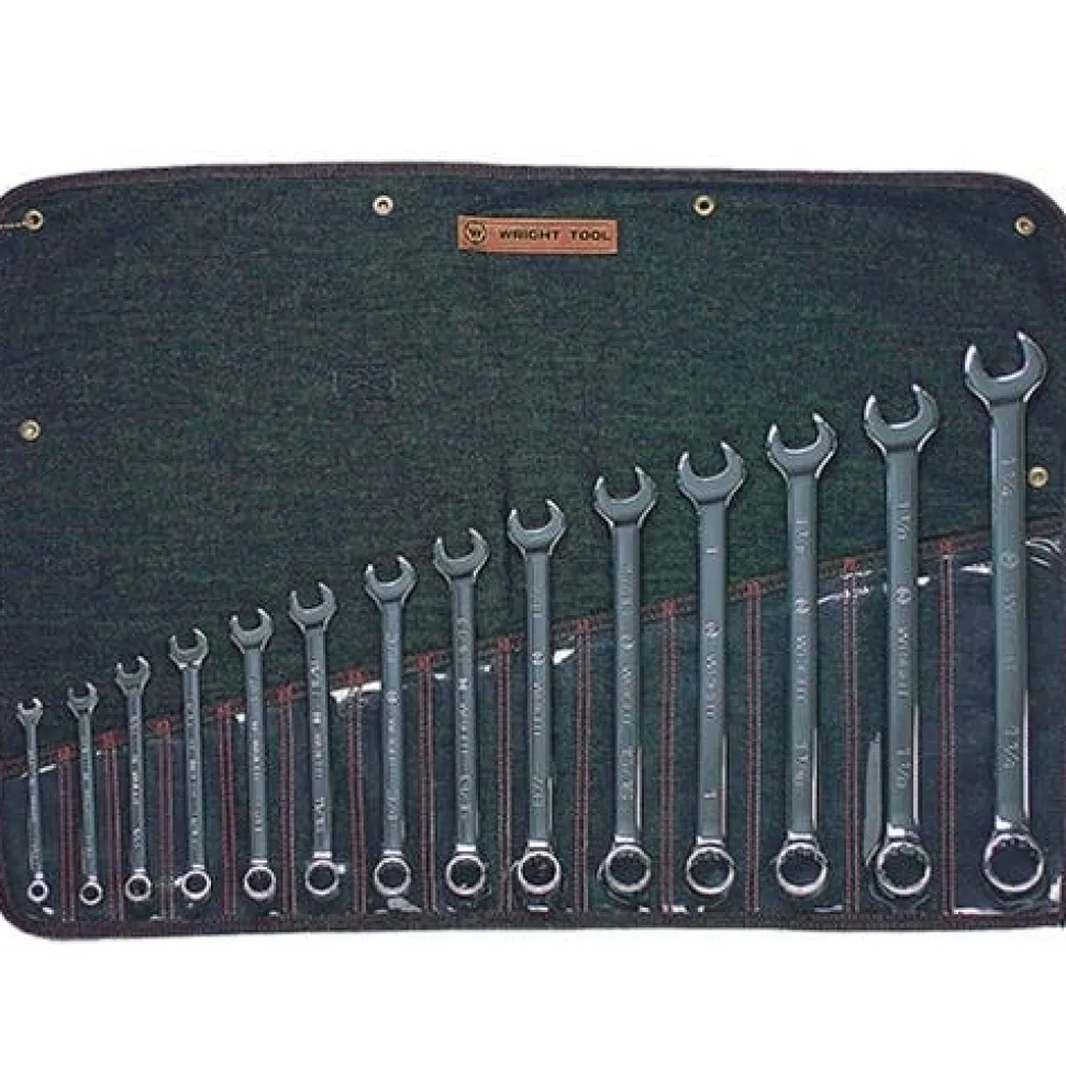 Wright Cougar Pro 14 Piece SAE 3/8" - 1-1/4" Combination Wrench Set E914