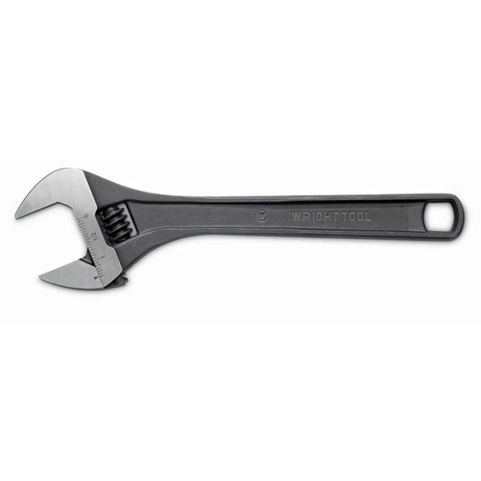 Wright Tool 18" Adjustable Wrench - Black Industrial 9AB18